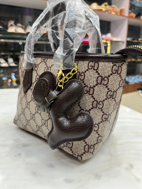 Monograms Print Mini Hand and Sling Bag